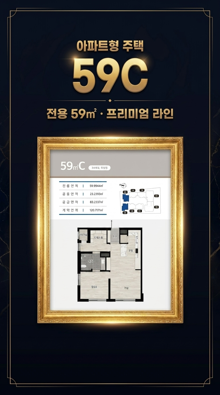 아파트 평면타입 3